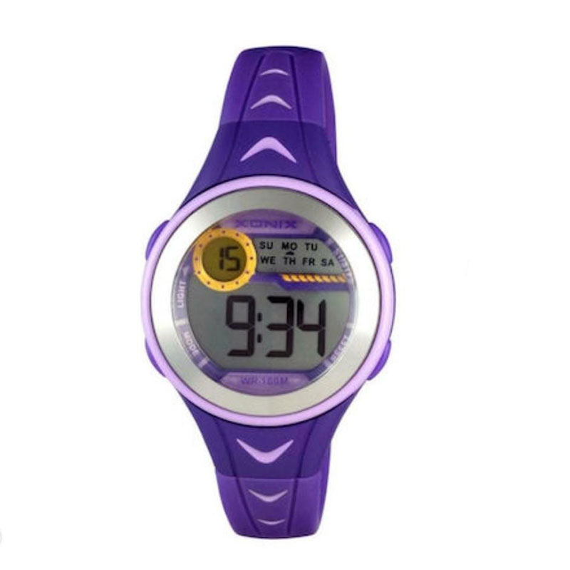 Παιδικό ρολόι Xonix ψηφιακό με μωβ καουτσούκ λουράκι KU-005.


