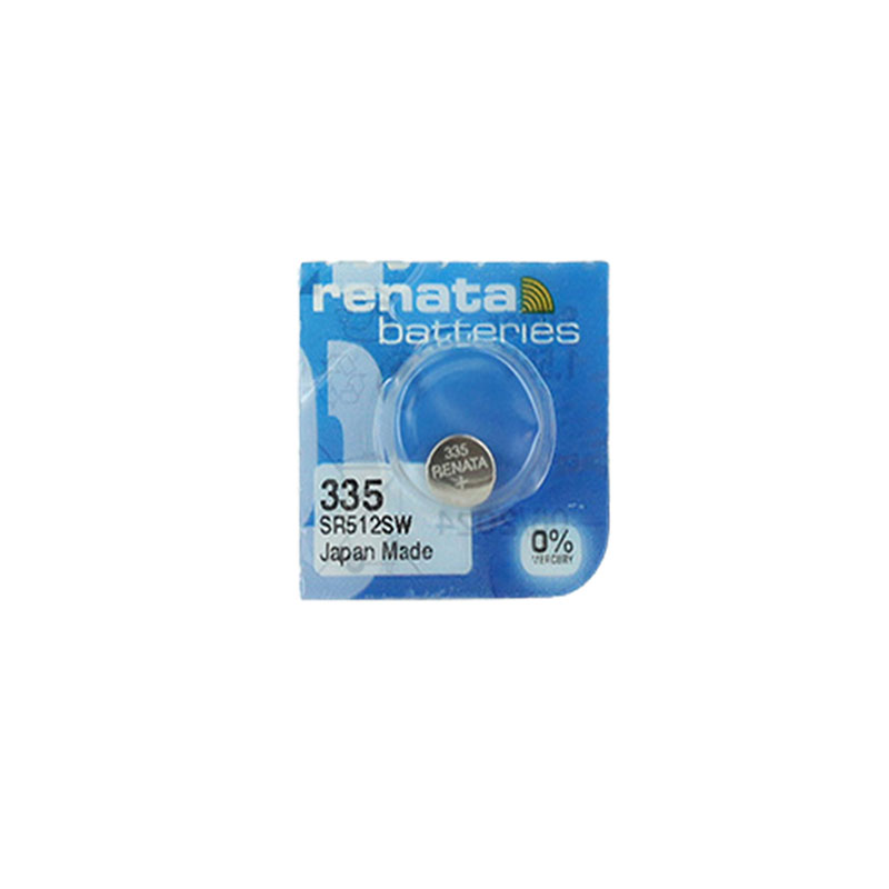 Renata 335 / SR512SW Silver Oxide Watch Battery 1.55V 1pc.