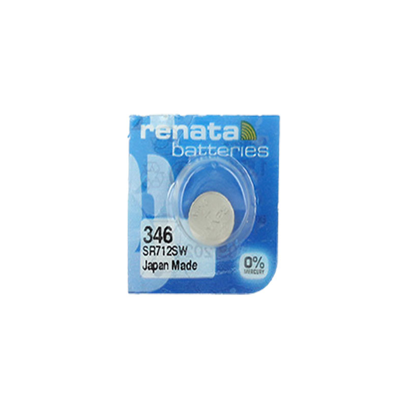 Renata 344 / SR712SW Silver Oxide Watch Battery 1.55V 1pc.