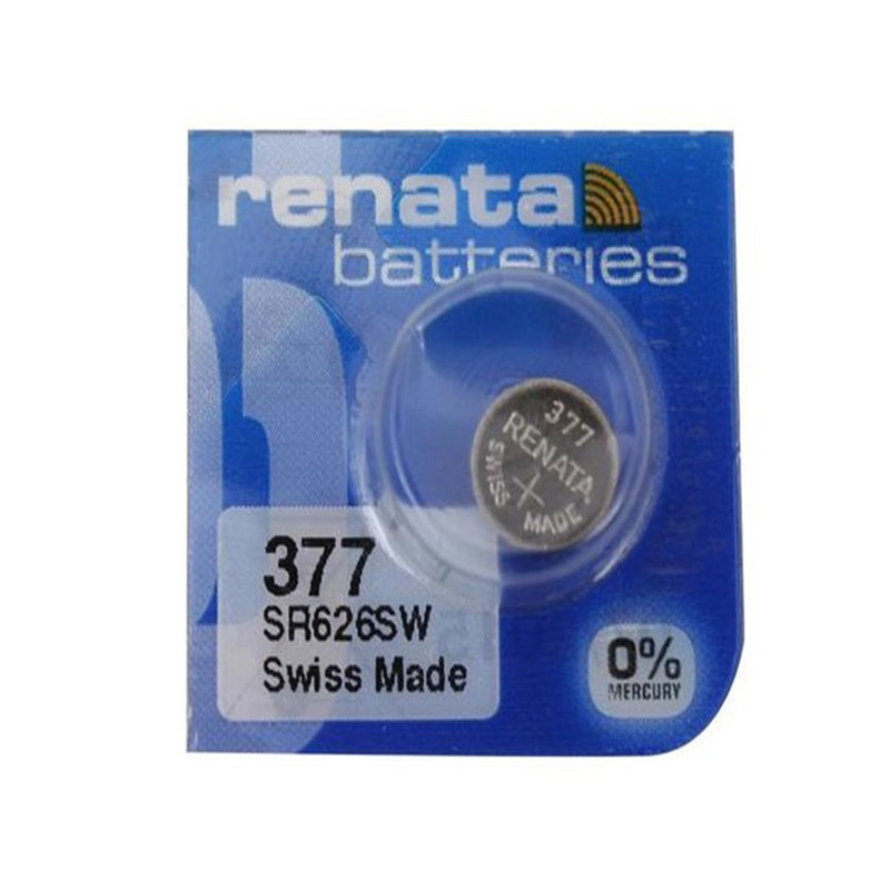 Renata 377 / SR626SW Silver Oxide Watch Battery 1.55V 1pc.