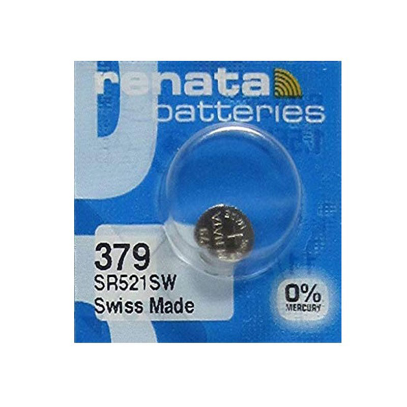 Renata 379 / SR521SW Silver Oxide Watch Battery 1.55V 1pc.