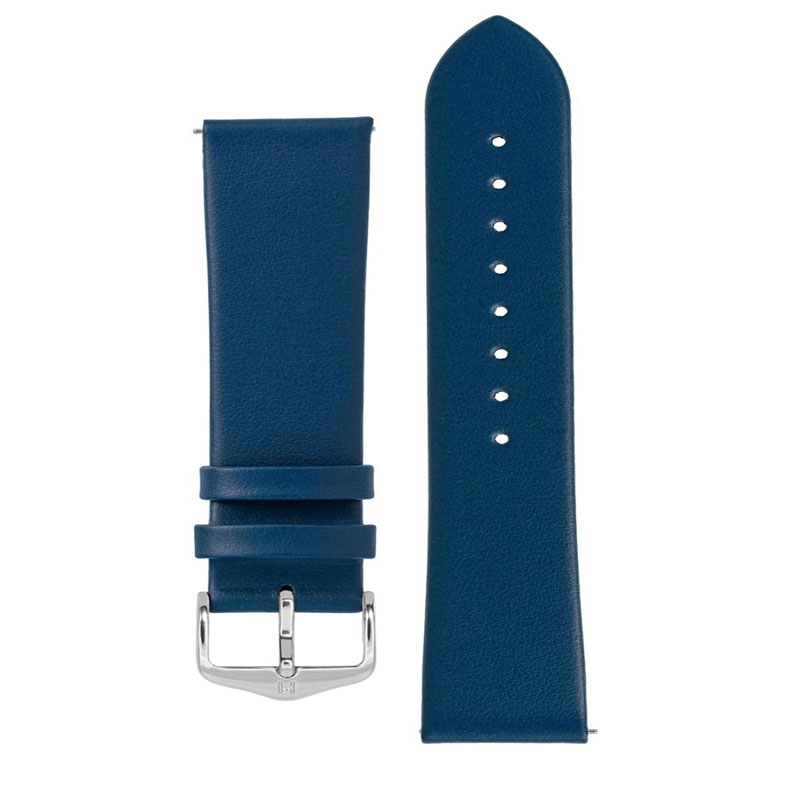 Hirsch Toronto Watch Strap Blue 12mm.