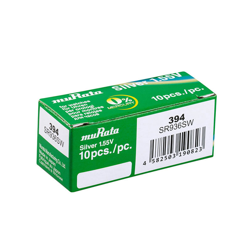 Murata 394/SR936SW Μπαταρία Silver Oxide Ρολογιών 1.55V 1τμχ.