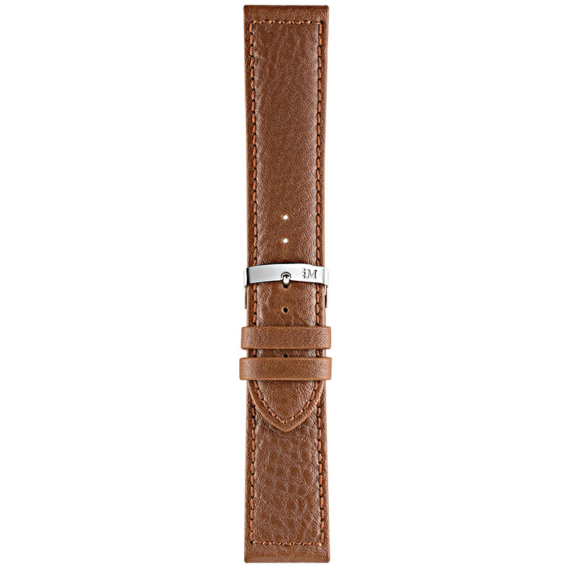 Morellato Panamera Καφέ Ταμπά Δερμάτινο Λουράκι 24mm.