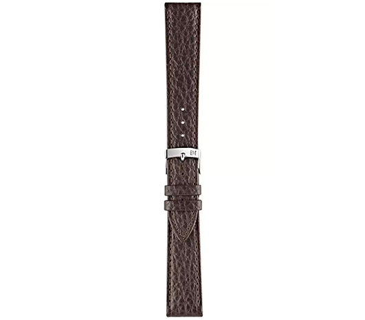 Morellato Duster Σκούρο Καφέ Δερμάτινο Λουράκι 18mm.