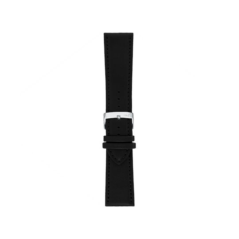 Morellato Edera Μαύρο Δερμάτινο Λουράκι 22mm.