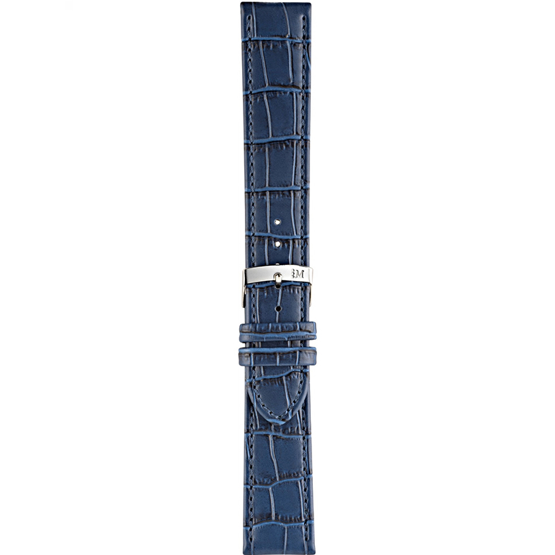 Morellato Juke Μπλε Δερμάτινο Λουράκι 22mm.