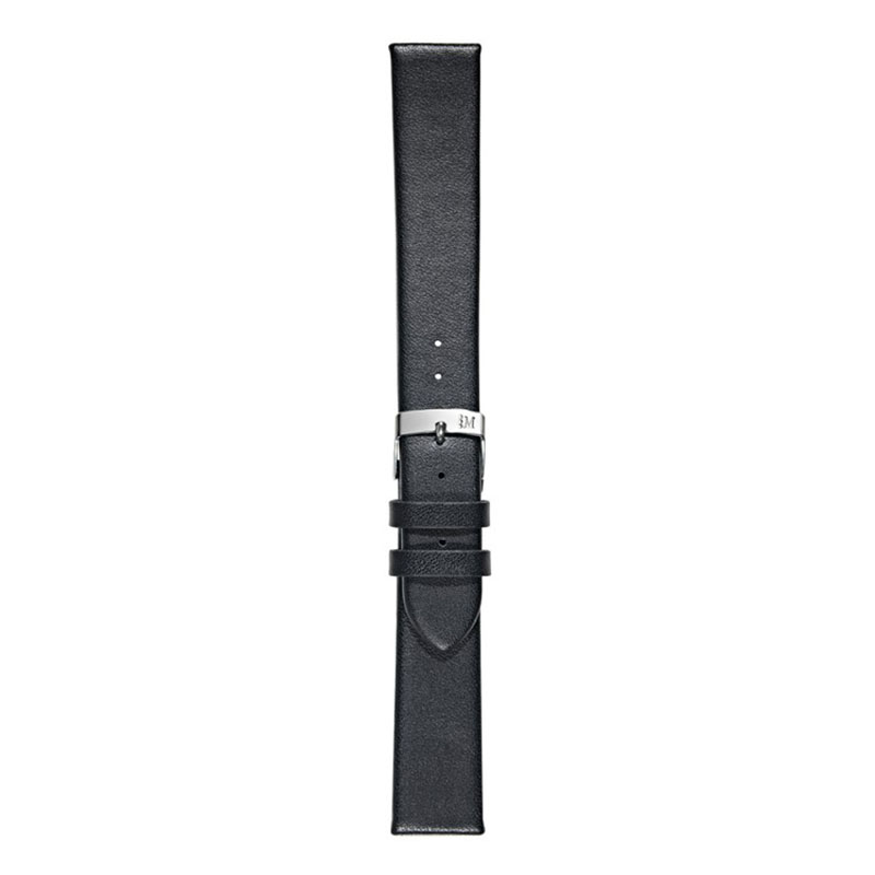 Morellato Micra-Evoque Μαύρο Δερμάτινο Λουράκι 24mm.