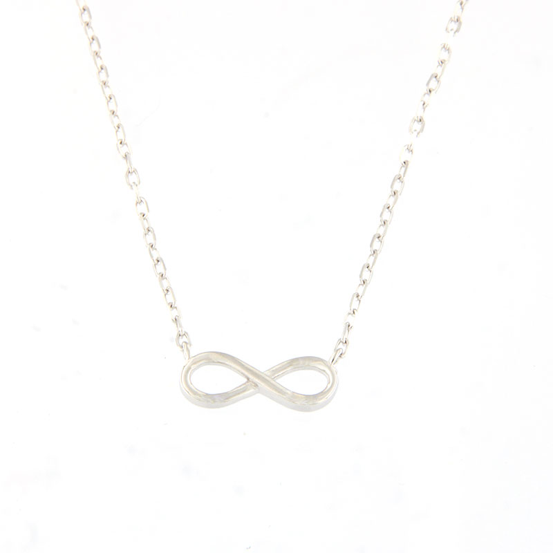 Γυναικείο Ασημένιο Μενταγιόν Άπειρο 925°.