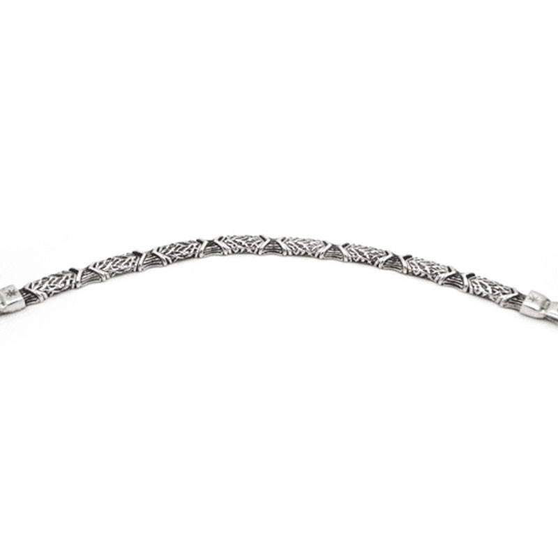 Χειροποίητο Ανδρικό Βραχιόλι Ασημένιο 925.