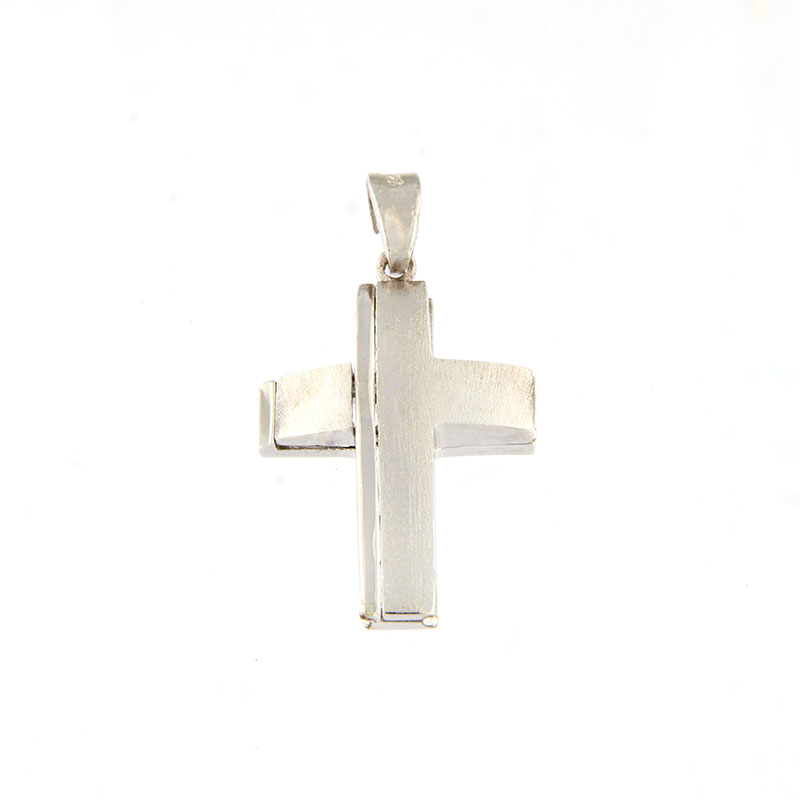 Ανδρικός Χειροποίητος Ασημένιος Σταυρός 925°.