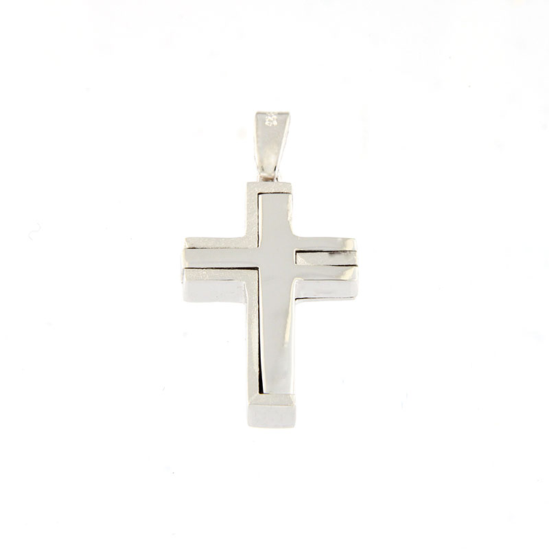 Ανδρικός Χειροποίητος Ασημένιος Σταυρός 925°.
