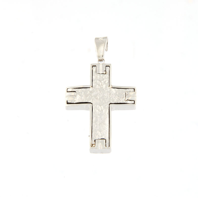 Ανδρικός Χειροποίητος Ασημένιος Σταυρός 925°.