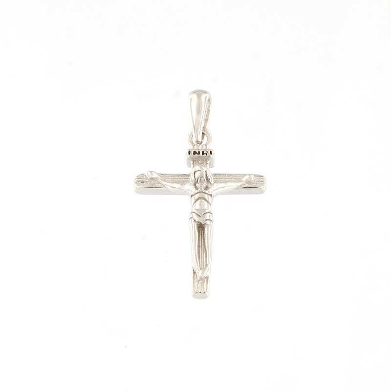 Ανδρικός Χειροποίητος Ασημένιος Σταυρός 925° με τον Εσταυρωμένο.