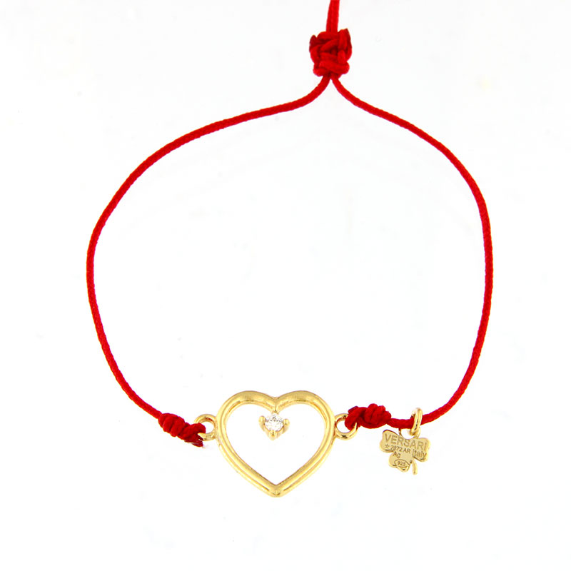 Παιδικό Βραχιόλι με Καρδούλα από Ασήμι 925 – Επιχρύσωση 24K.