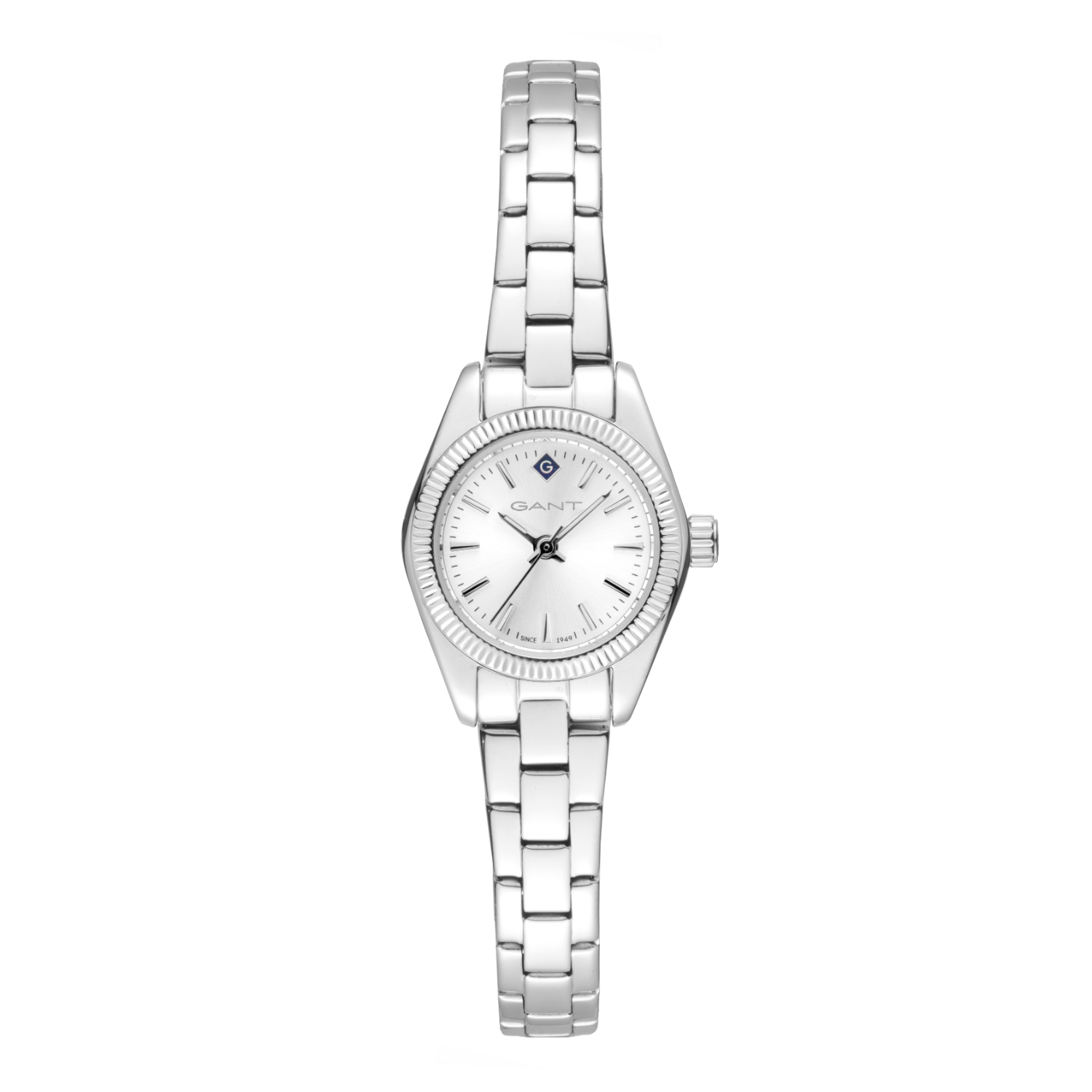 Γυναικείο Ρολόι GANT Fairhaven – Από Ασημί Ανοξείδωτο Ατσάλι με Λευκό Καντράν & Μπρασελέ.
