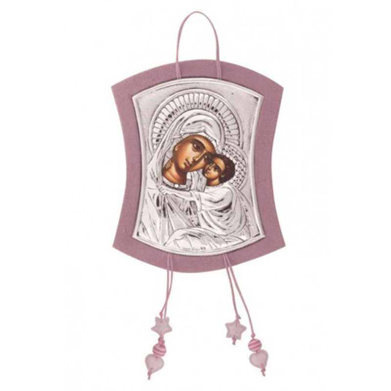 Παιδική Ασημένια Παναγία για την Κούνια – SILVER FILM.