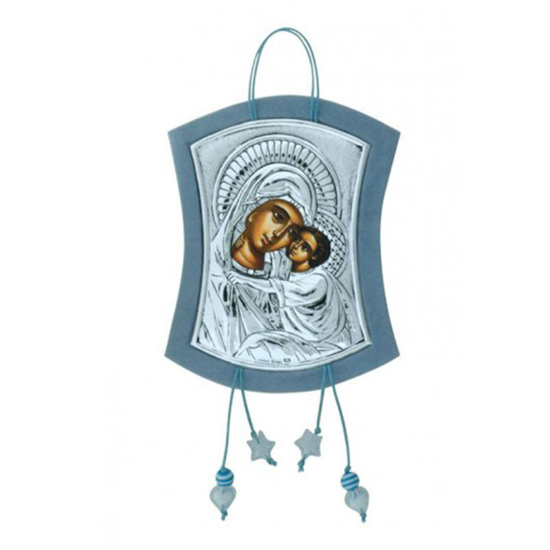 Παιδική Ασημένια Παναγία για την Κούνια – SILVER FILM.