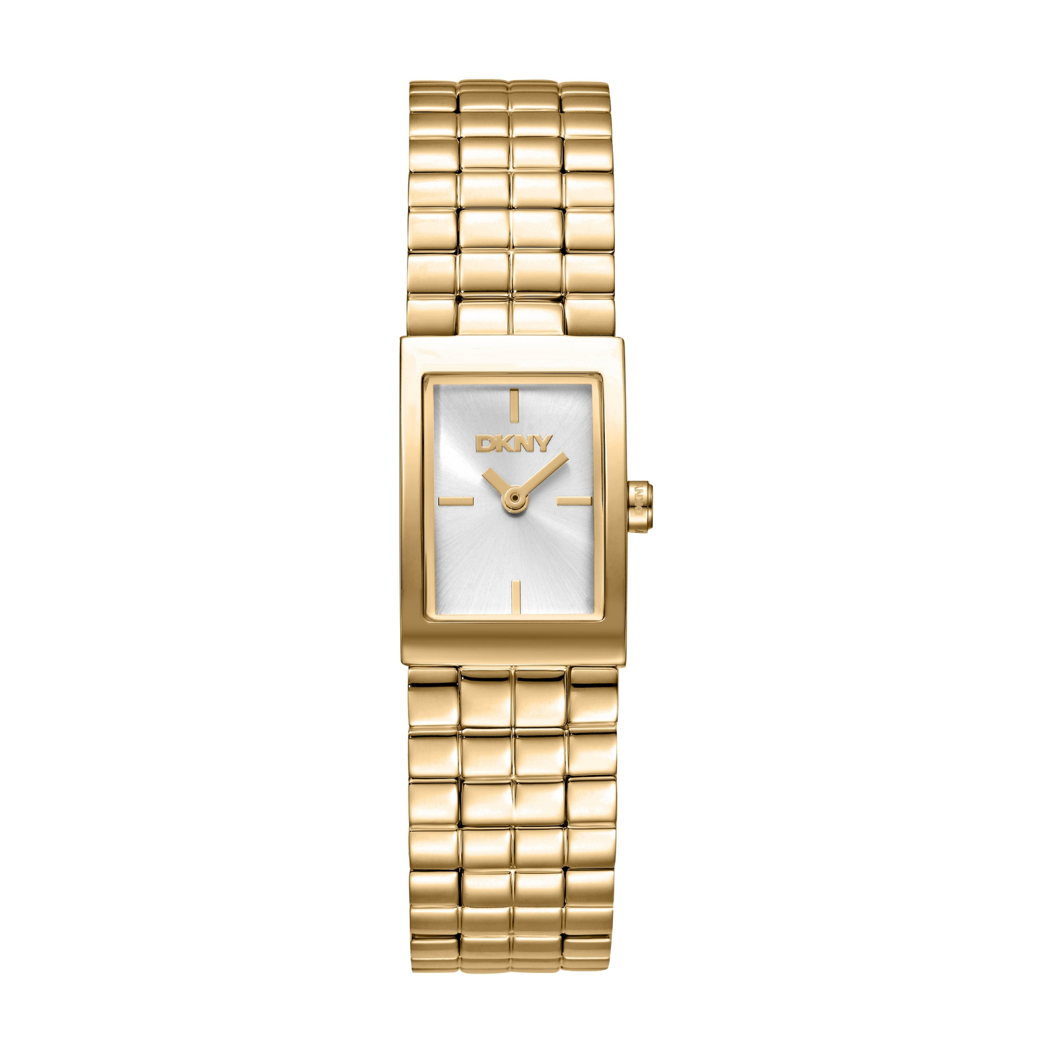 Γυναικείο Ρολόι DKNY Signature Shape – Χρυσό Ανοξείδωτο Ατσάλι με Λευκό Καντράν.